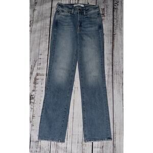 AYR Women's “Sugar” Straight Leg Jeans - Blue